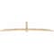 Ekena Millwork Bellingham Rough Sawn Timber Gable Bracket, Douglas Fir, 108"W x 27"H x 2"D x 4"F, 6/12 Pitch GBW108X27X0204BEL00RDF - alternate 3